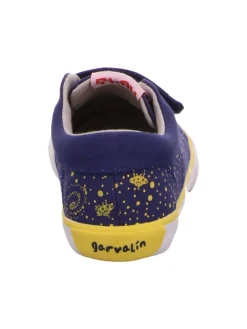 Stoffslipper in blau