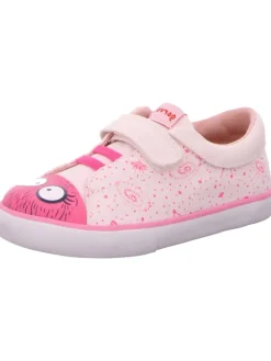 Stoffslipper in rosa