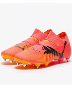 Stollen-Fußballschuhe "Future 7 Ultimate" in Orange/ Pink