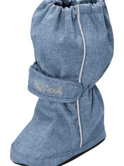 Thermo-Füßlinge in Blau