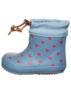 Thermo-Gummistiefel in Hellblau