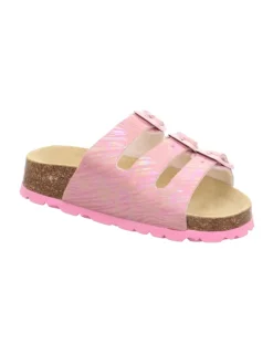 Tieffußbett Pantolette FUSSBETTPANTOFFEL in Rosa