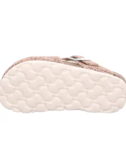 Tieffußbett Pantolette FUSSBETTPANTOFFEL in Braun/Mehrfarbig