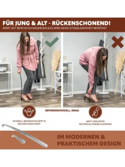 2tlg-Set Schuhlöffel