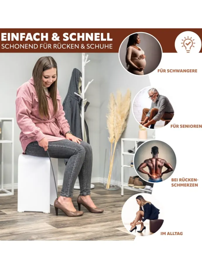 2tlg-Set Schuhlöffel