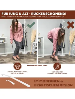 2tlg-Set Schuhlöffel