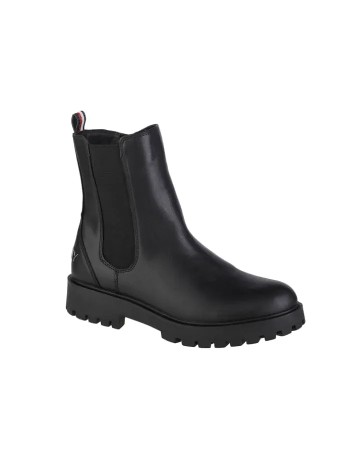 Tommy Hilfiger Chelsea Boot in Schwarz