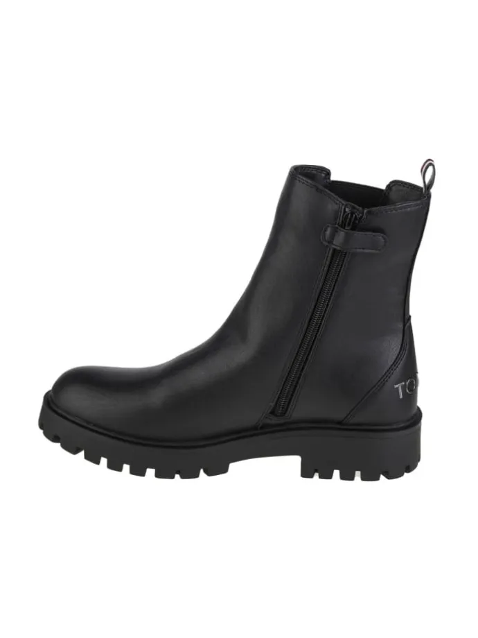 Tommy Hilfiger Chelsea Boot in Schwarz