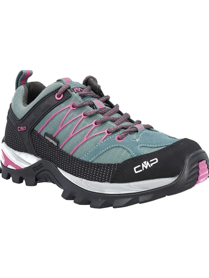 Trekkingschuhe "Rigel" in Hellblau/ Pink