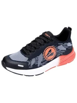 Turnschuhe "Trance" in Schwarz/ Orange