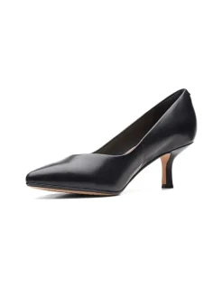 Violet55 Court Black Leather, D in Schwarz