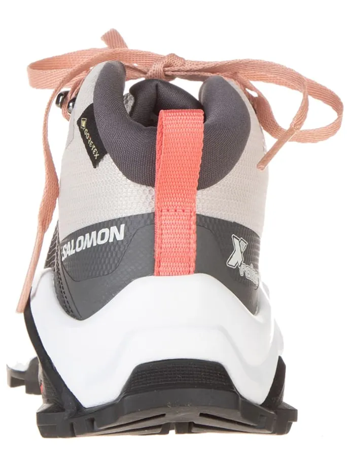 Wanderboots "X Raise Mid GTX" in Weiß/ Grau