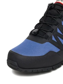 Wanderschuhe in Schwarz/ Blau