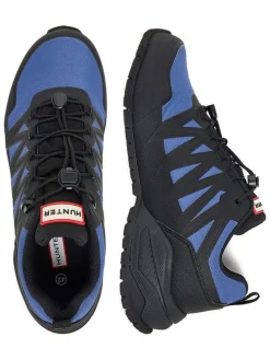 Wanderschuhe in Schwarz/ Blau