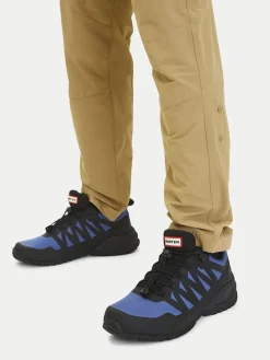 Wanderschuhe in Schwarz/ Blau