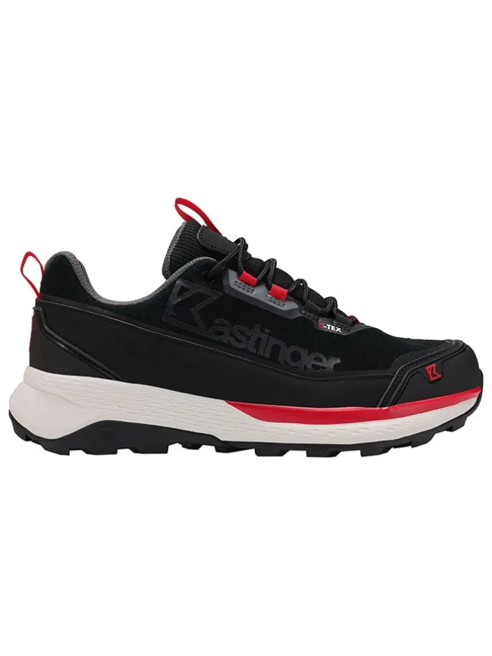 Wanderschuhe ''LH-Wildberg low KTX'' in Schwarz/ Rot