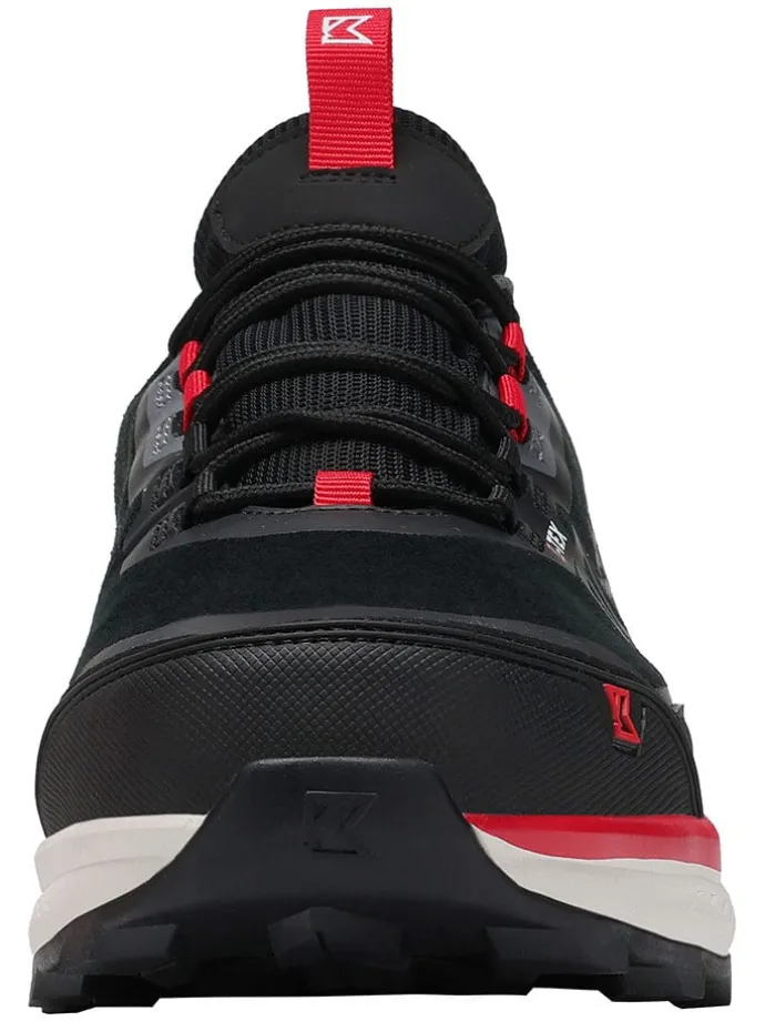 Wanderschuhe ''LH-Wildberg low KTX'' in Schwarz/ Rot