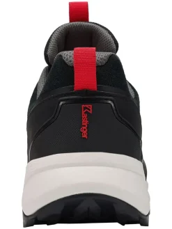 Wanderschuhe ''LH-Wildberg low KTX'' in Schwarz/ Rot