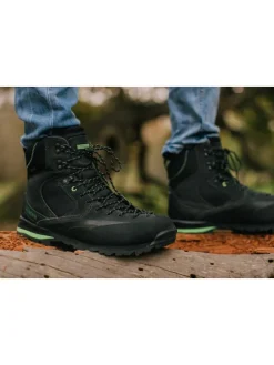 Wanderstiefel Gummikappe in Grün