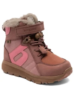 Winterboots in Hellbraun/ Rosa