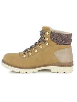 Winterboots "Albane" in Hellbraun