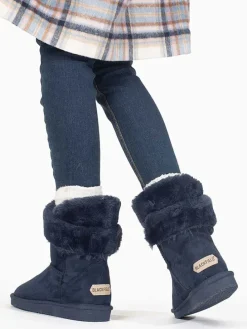 Winterboots "Barbara" in Dunkelblau