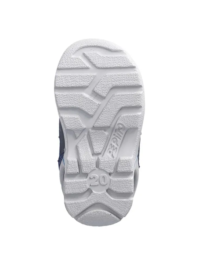 Winterboots "Benso-S" in Dunkelblau/ Blau