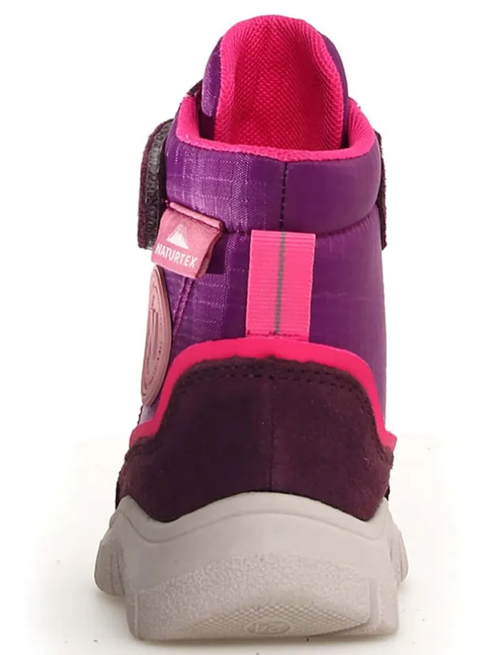 Winterboots "Drezz" in Lila/ Pink
