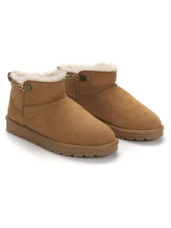 Winterboots "Ekhlas" in Hellbraun