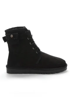 Winterboots "Emaan" in Schwarz