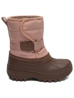 Winterboots "Embla" in Braun/ Rosa