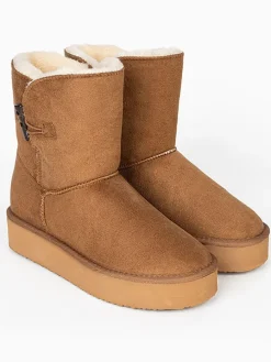 Winterboots "Emmy" in Hellbraun