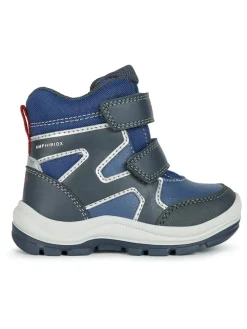 Winterboots "Flanfil" in Blau/ Grau