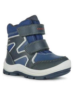 Winterboots "Flanfil" in Blau/ Grau