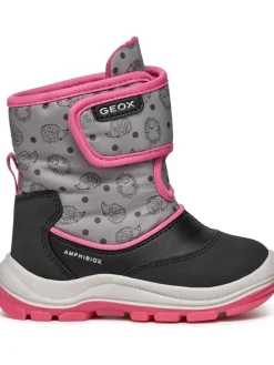 Winterboots "Flanfil" in Pink/ Grau