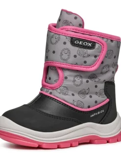 Winterboots "Flanfil" in Pink/ Grau