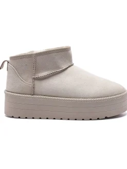 Winterboots in Beige