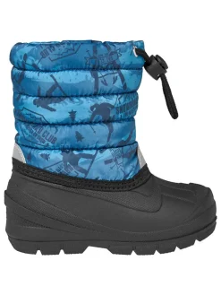 Winterboots in Blau