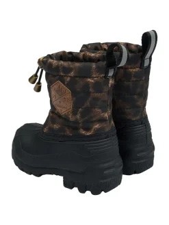 Winterboots in Braun/ Schwarz