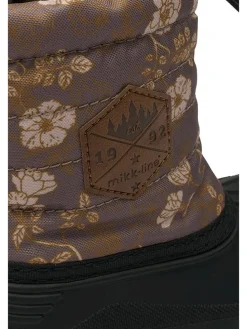 Winterboots in Braun/ Schwarz