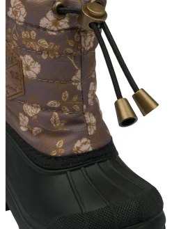 Winterboots in Braun/ Schwarz