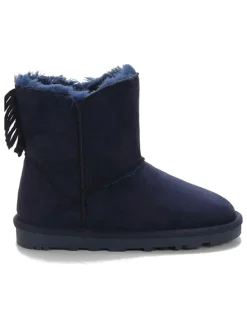 Winterboots in Dunkelblau