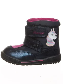 Winterboots in Dunkelblau