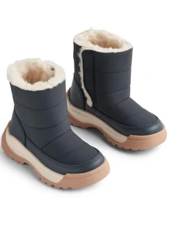 Winterboots in Dunkelblau