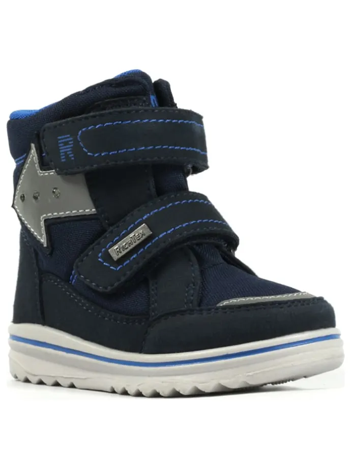 Winterboots in Dunkelblau