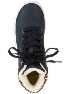 Winterboots in Dunkelblau