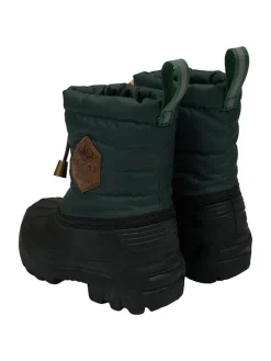 Winterboots in Dunkelgrün