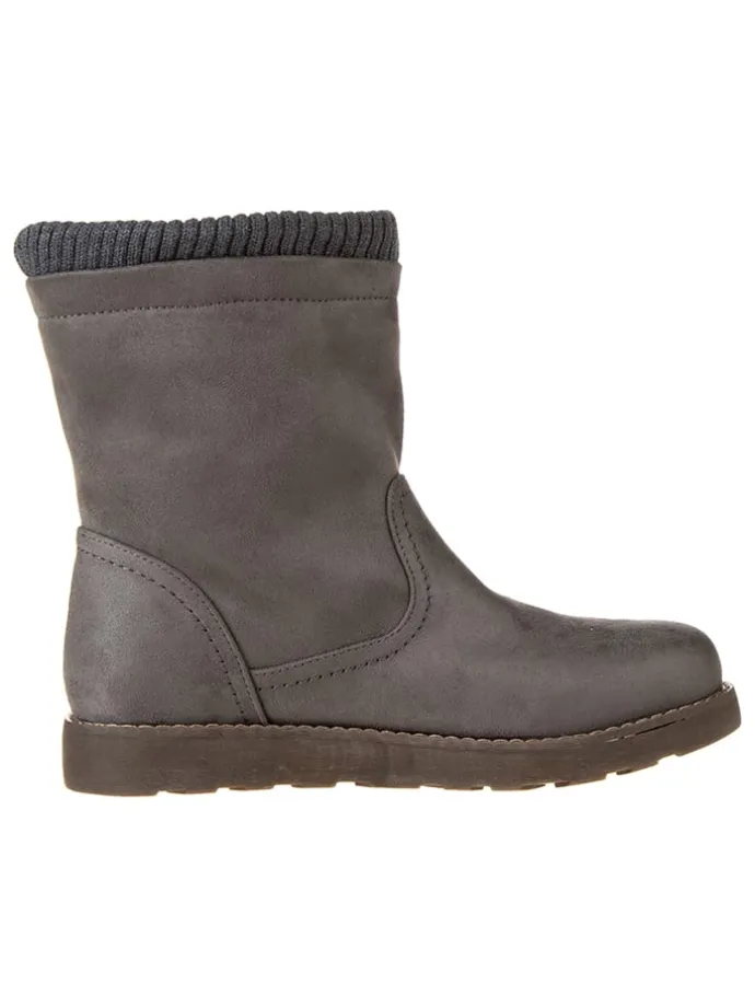 Winterboots in Grau
