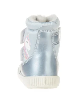 Winterboots in Hellblau