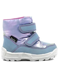 Winterboots in Hellblau/ Rosa